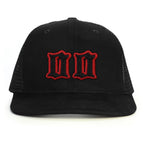 00 Numara Snapback Şapka - siyah