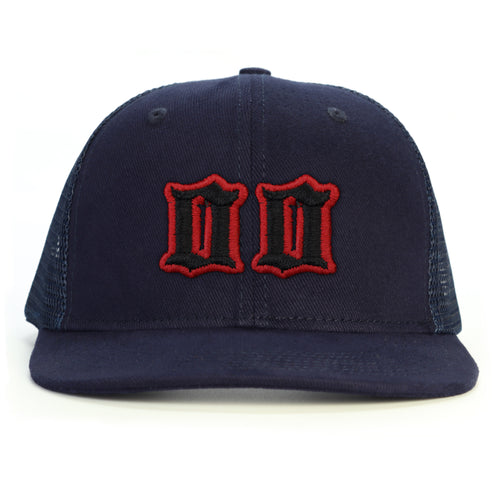 00 Numara Snapback Şapka - lacivert