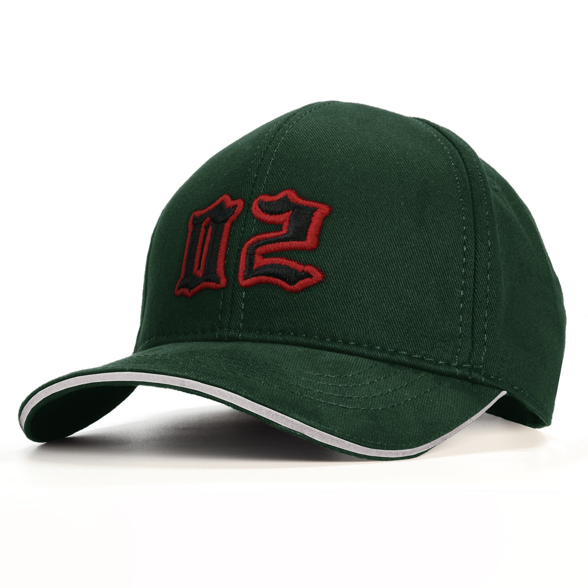 02 Numara Baseball Şapka - yeşil