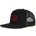 02 Numara Snapback Şapka - siyah