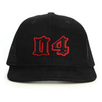 04 Numara Snapback Şapka - siyah