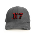 07 Numara Baseball Şapka - gri