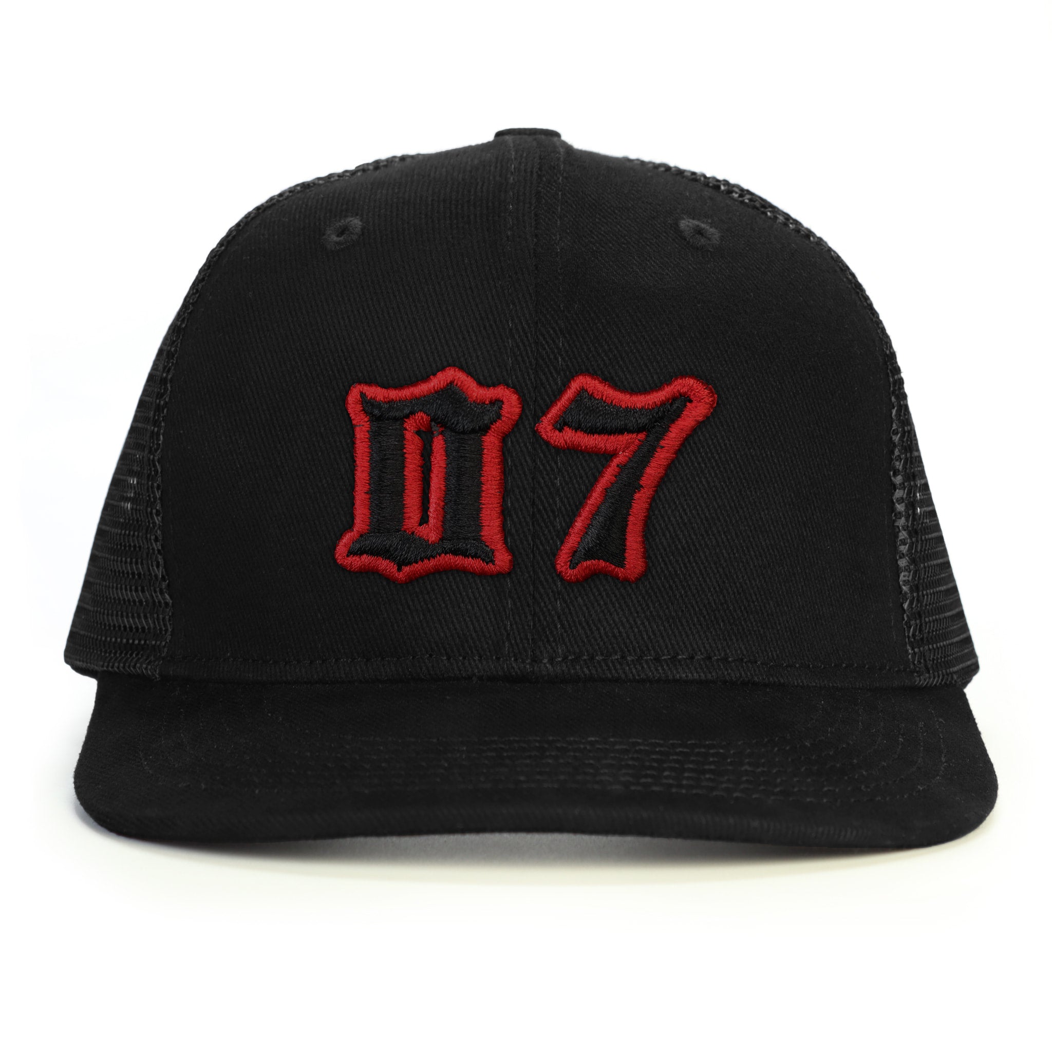 07 Numara Snapback Şapka - siyah