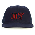 07 Numara Snapback Şapka - lacivert
