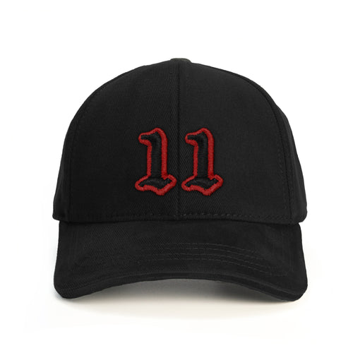 11 Numara Baseball Şapka - siyah