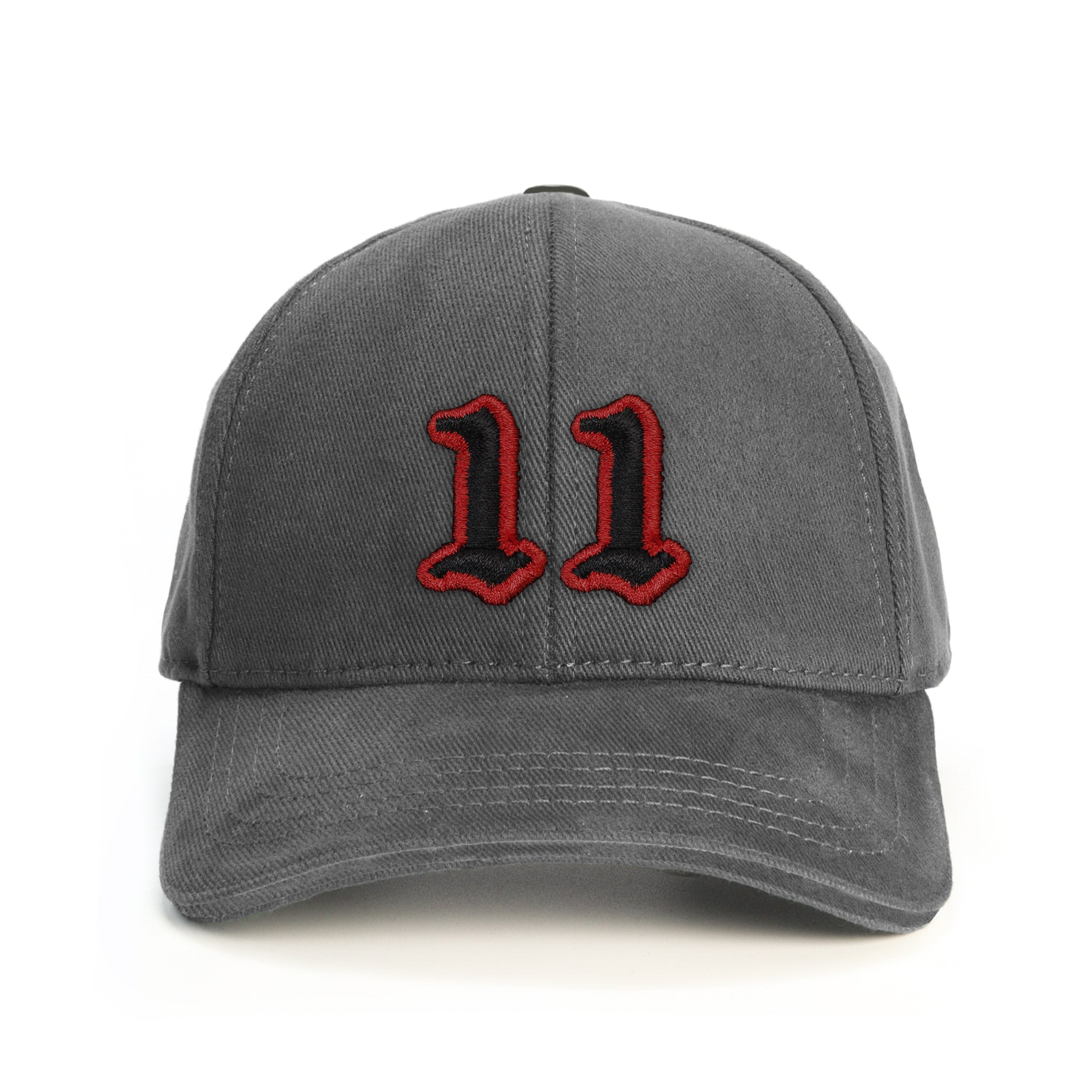 11 Numara Baseball Şapka - gri