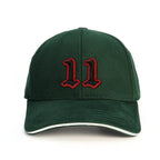 11 Numara Baseball Şapka - yeşil