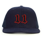 11 Numara Snapback Şapka - lacivert