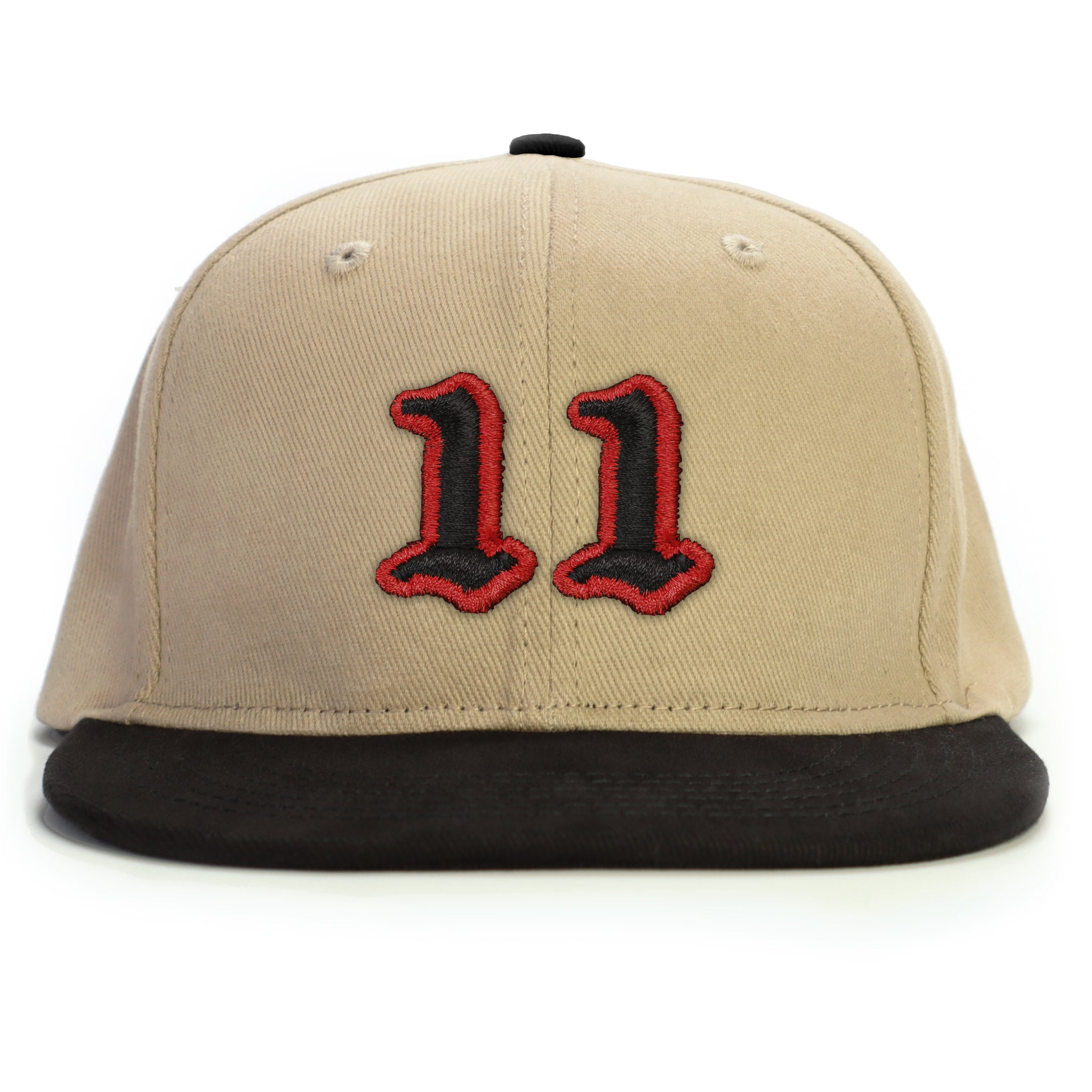 11 Numara Snapback Şapka - bej