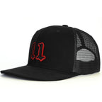11 Numara Snapback Şapka - siyah