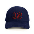 12 Numara Baseball Şapka - lacivert