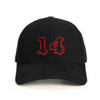 14 Numara Baseball Şapka - siyah
