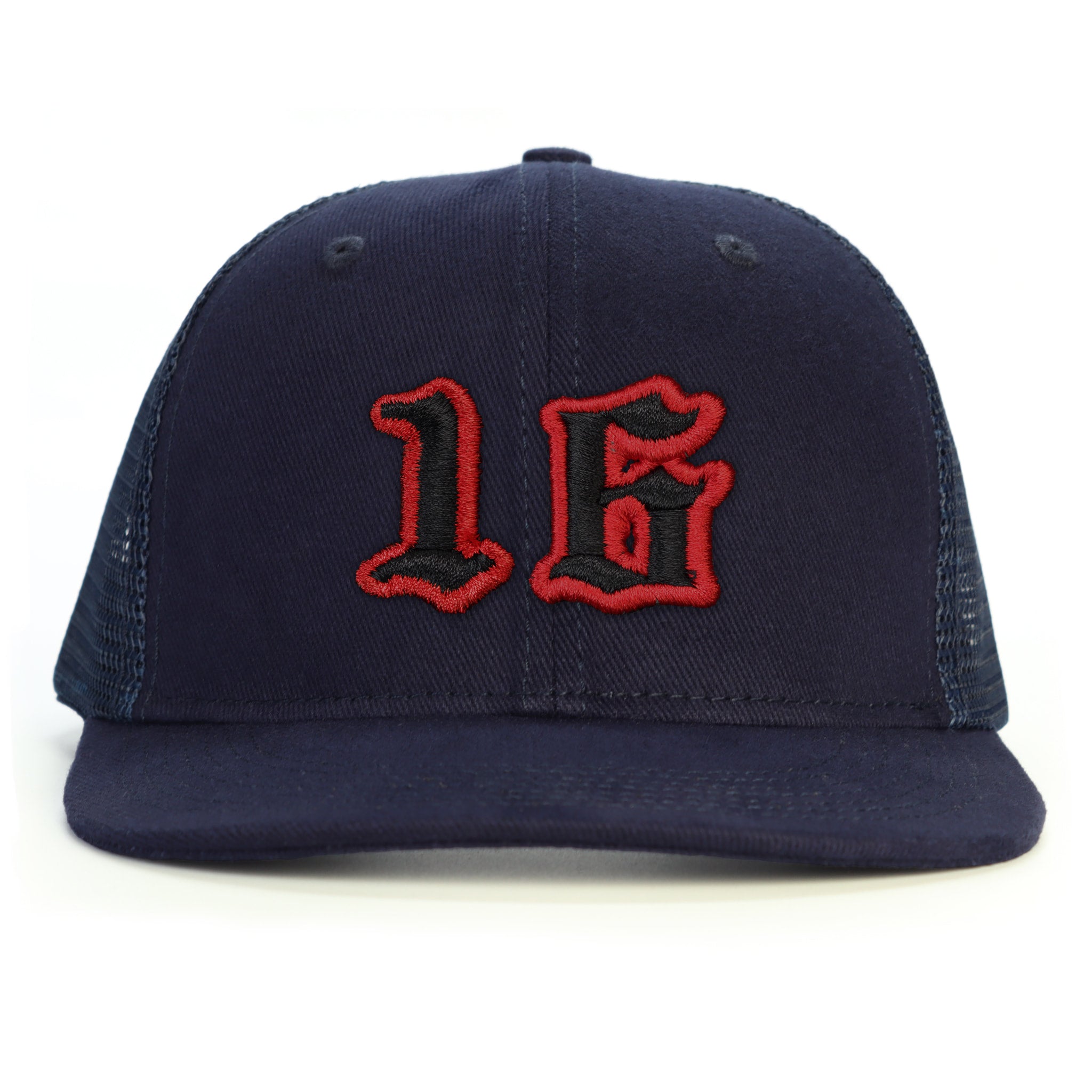 16 Numara Snapback Şapka - lacivert