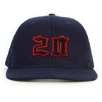 20 Numara Snapback Şapka - lacivert