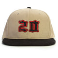 20 Numara Snapback Şapka - bej