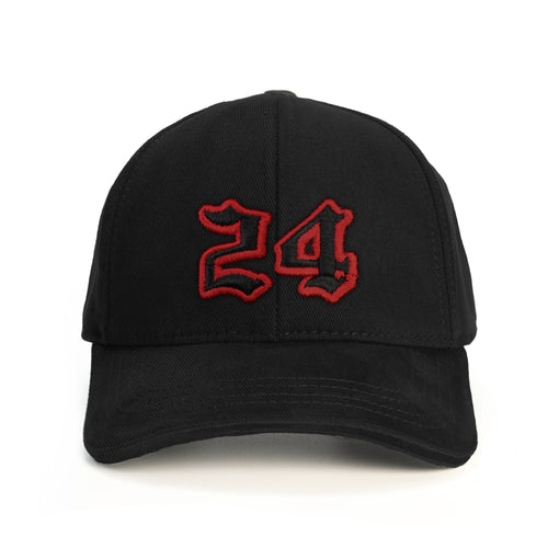 24 Numara Baseball Şapka - siyah