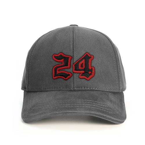 24 Numara Baseball Şapka - gri