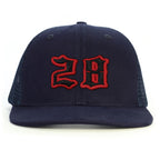 28 Numara Snapback Şapka - lacivert