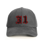31 Numara Baseball Şapka - gri