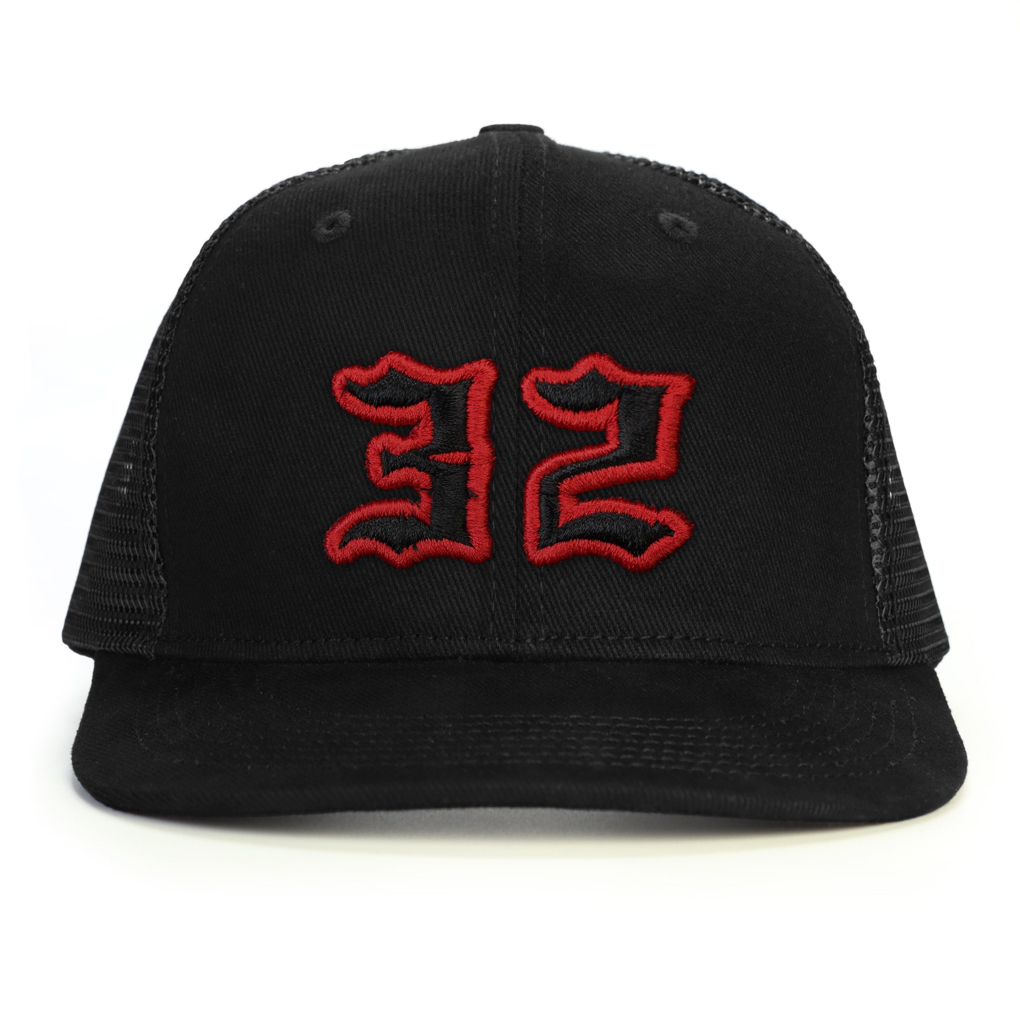 32 Numara Snapback Şapka - siyah