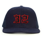 32 Numara Snapback Şapka - lacivert