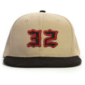 32 Numara Snapback Şapka - bej
