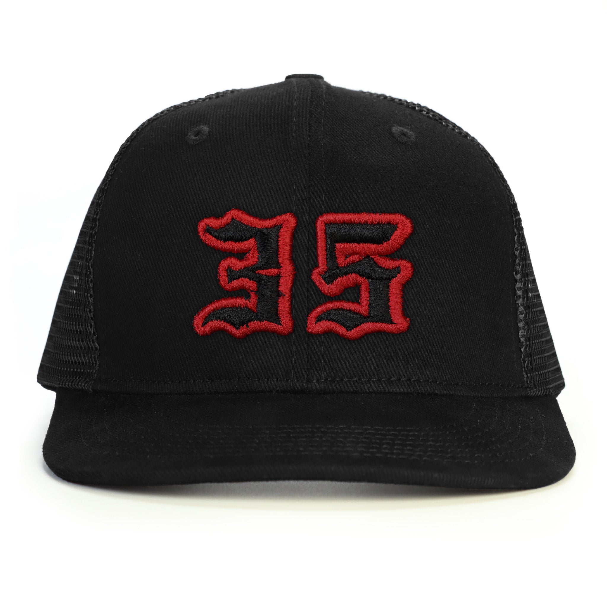 35 Numara Snapback Şapka - siyah