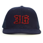 36 Numara Snapback Şapka - lacivert