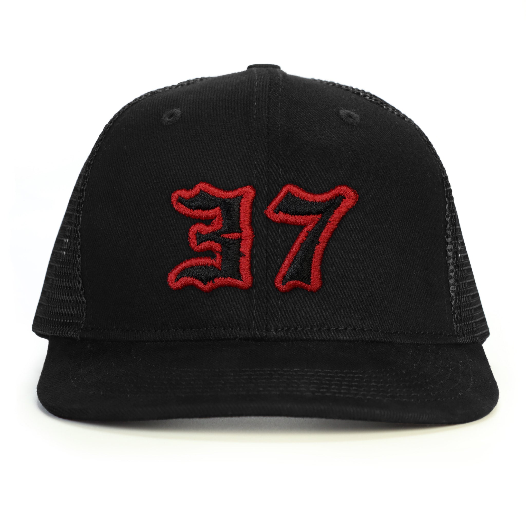 37 Numara Snapback Şapka - siyah