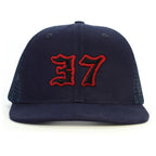 37 Numara Snapback Şapka - lacivert