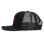37 Numara Snapback Şapka - siyah