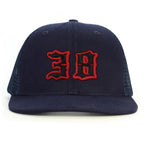 38 Numara Snapback Şapka - lacivert