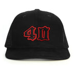 40 Numara Snapback Şapka - siyah