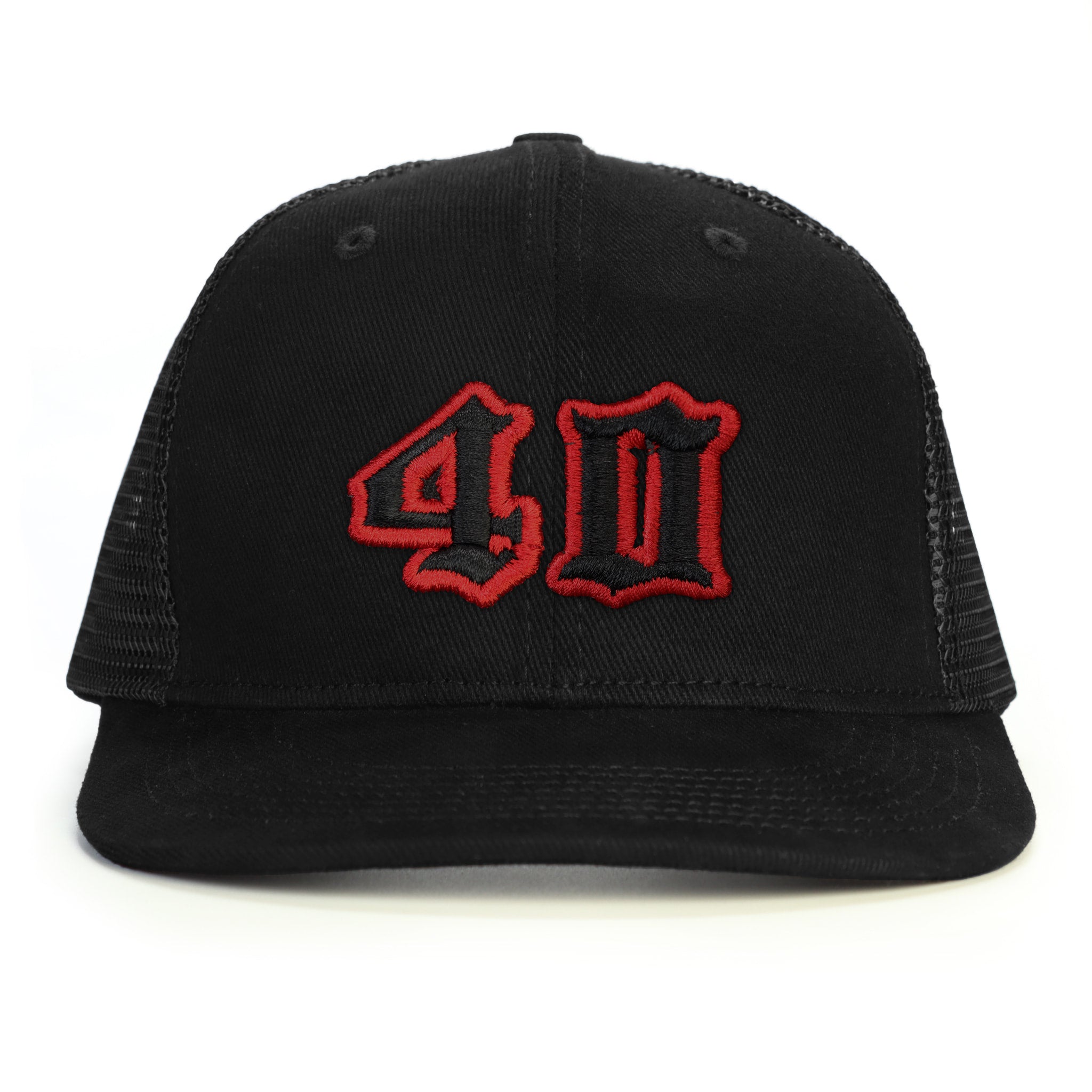 40 Numara Snapback Şapka - siyah