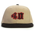 40 Numara Snapback Şapka - bej