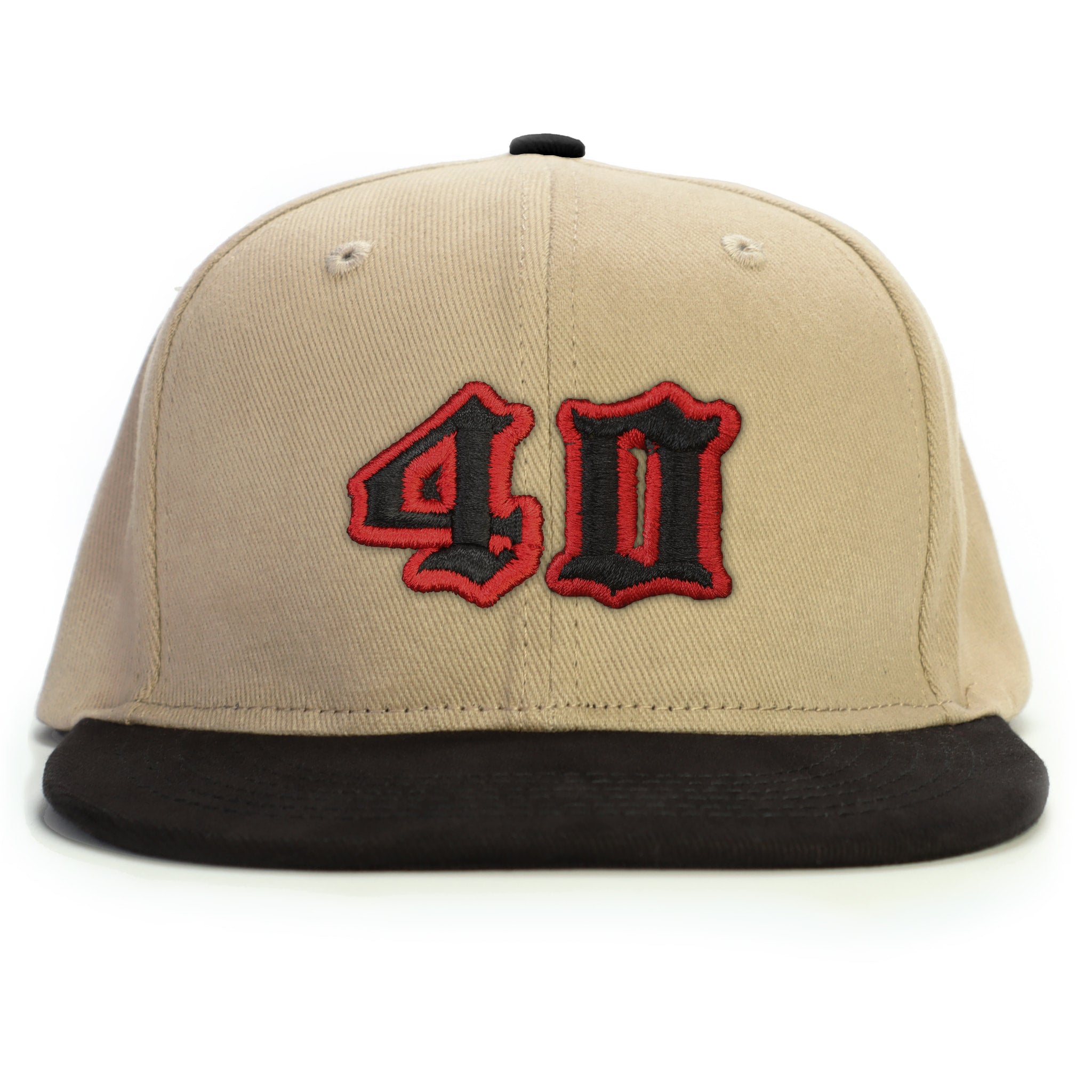 40 Numara Snapback Şapka - bej