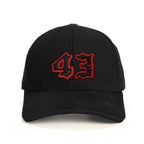 43 Numara Baseball Şapka - siyah