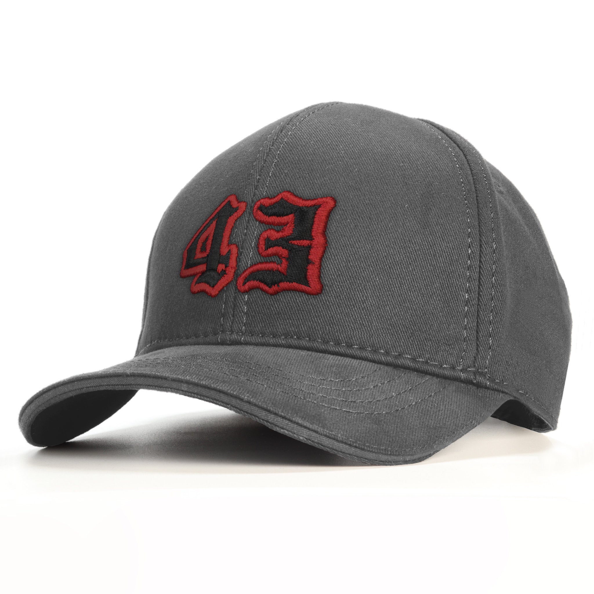 43 Numara Baseball Şapka - gri