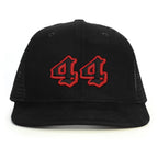 44 Numara Snapback Şapka - siyah
