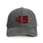 45 Numara Baseball Şapka - gri