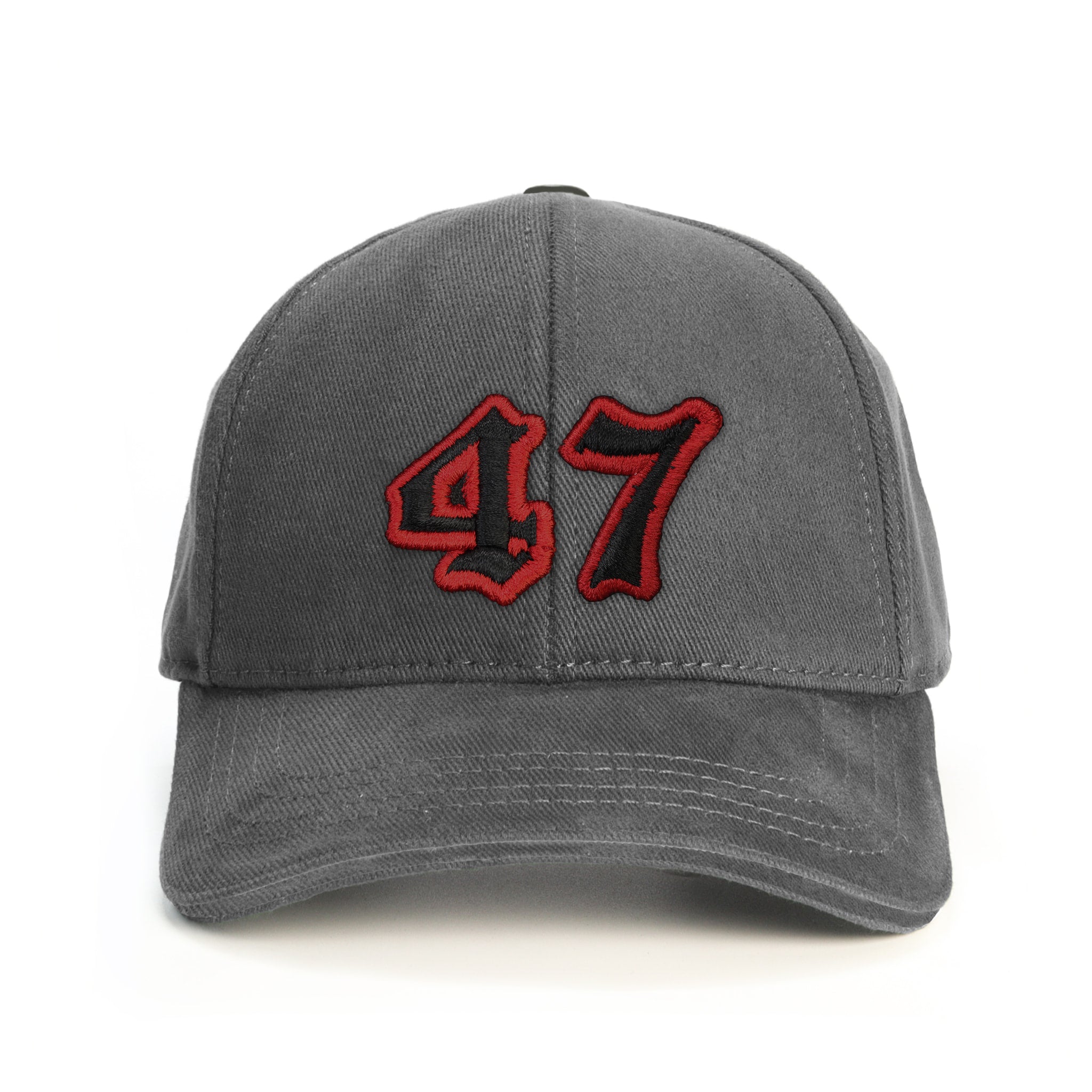 47 Numara Baseball Şapka - gri