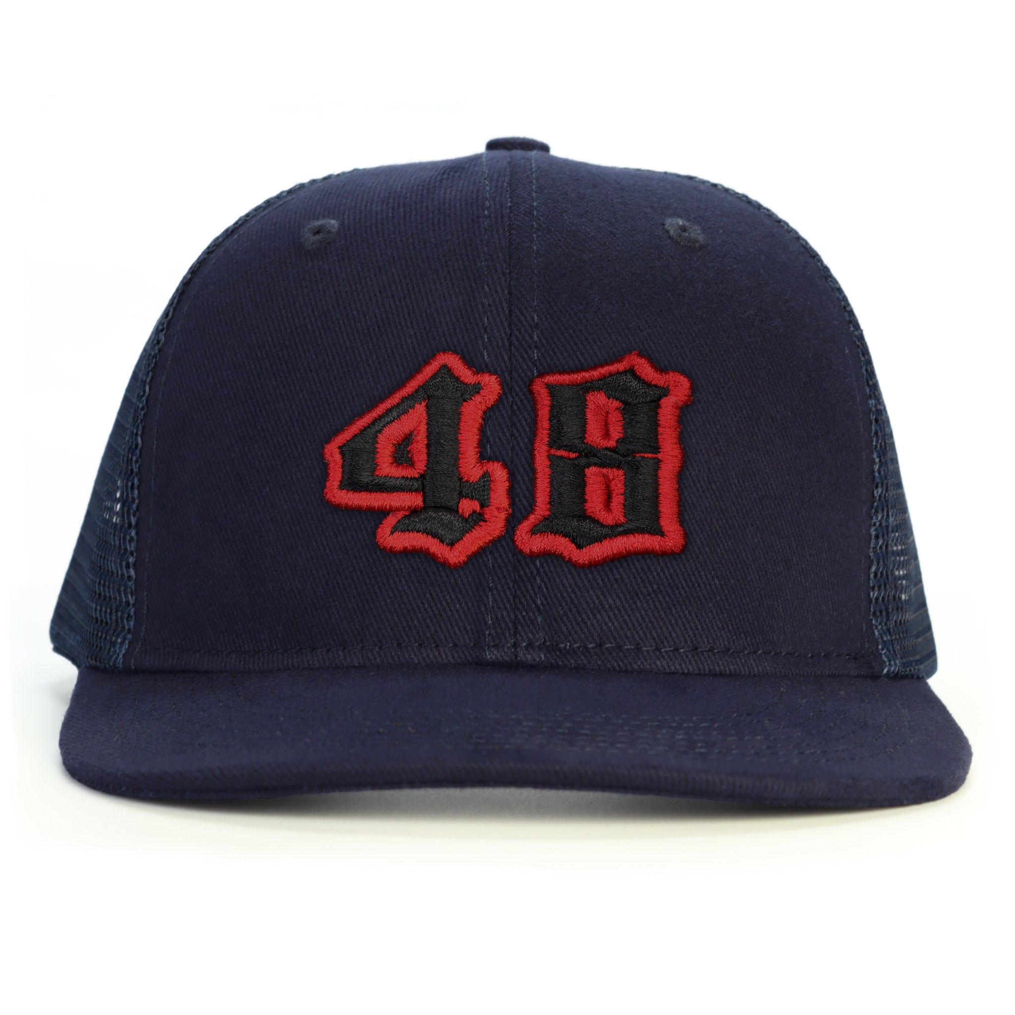 48 Numara Snapback Şapka - lacivert