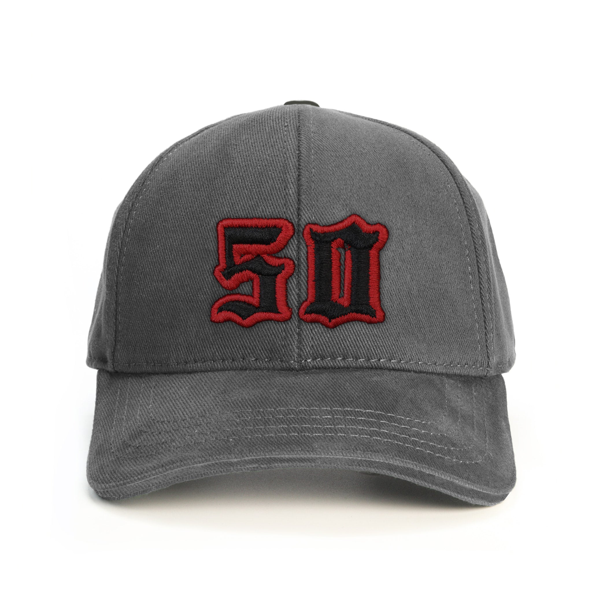 50 Numara Baseball Şapka - gri