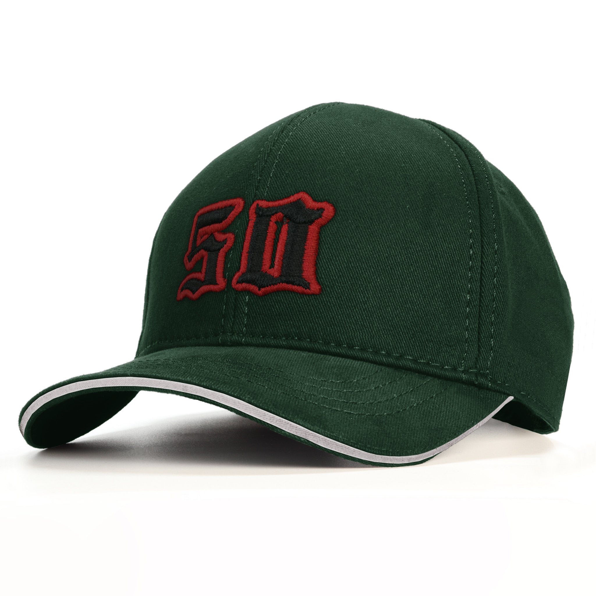 50 Numara Baseball Şapka - yeşil