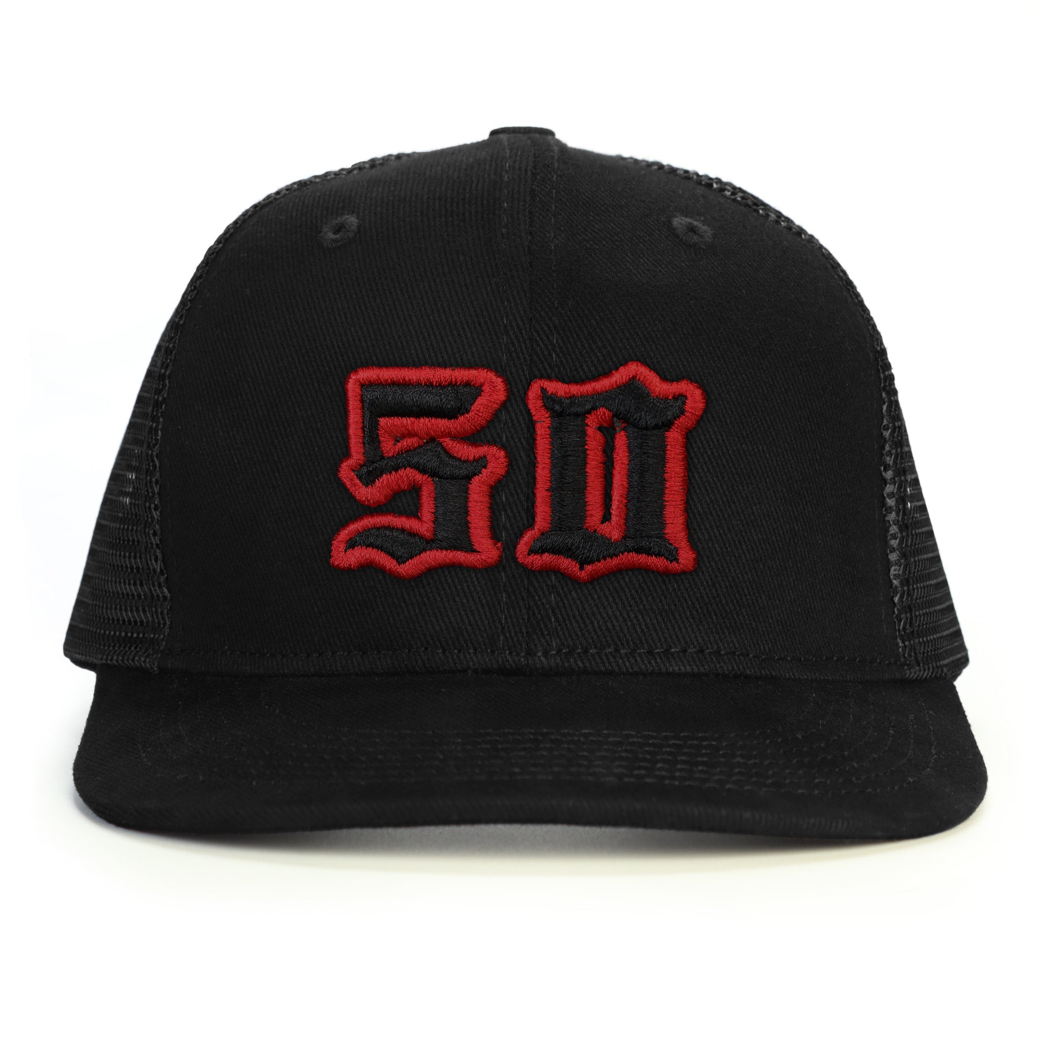50 Numara Snapback Şapka - siyah