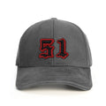 51 Numara Baseball Şapka - gri