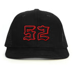52 Numara Snapback Şapka - siyah