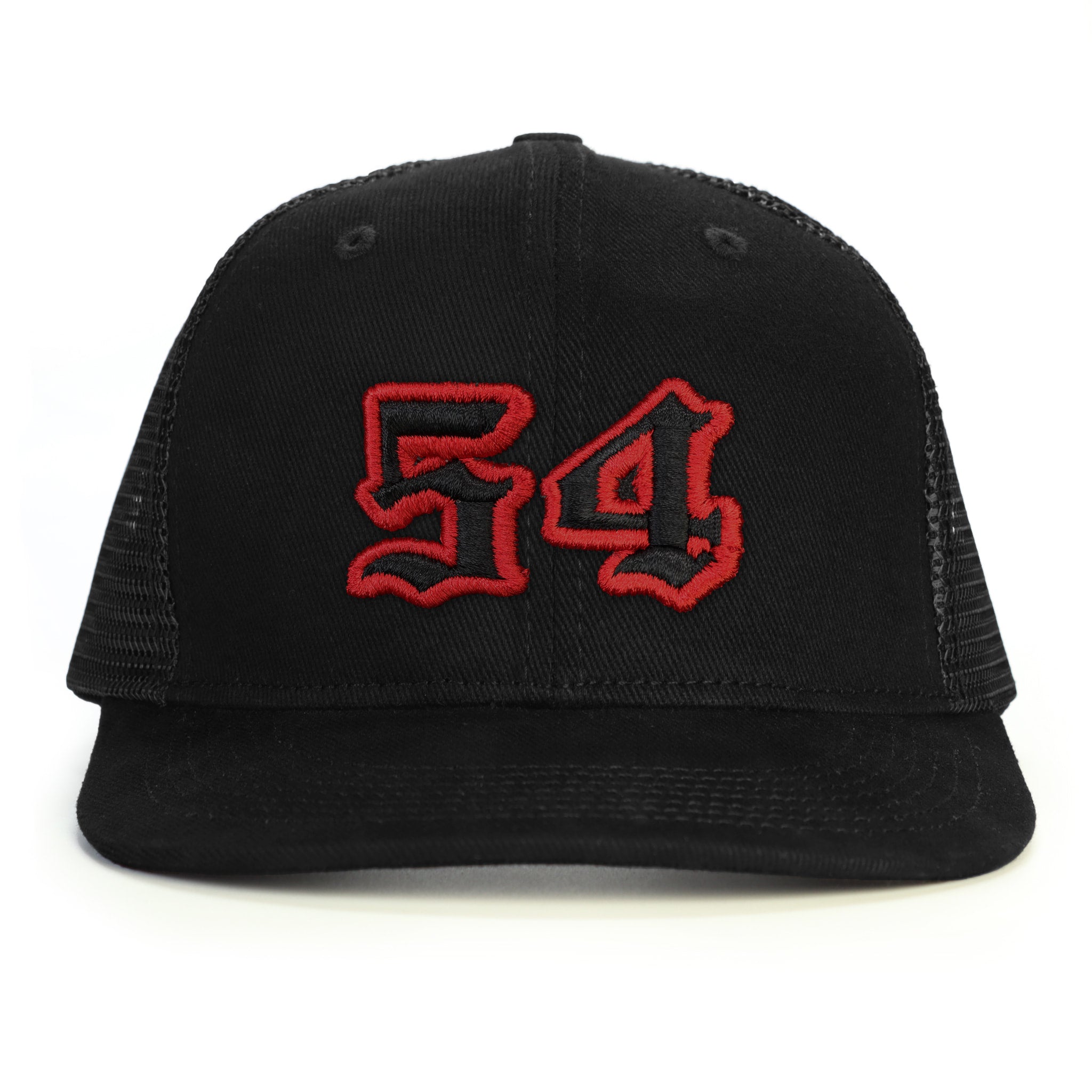 54 Numara Snapback Şapka - siyah