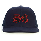 54 Numara Snapback Şapka - lacivert