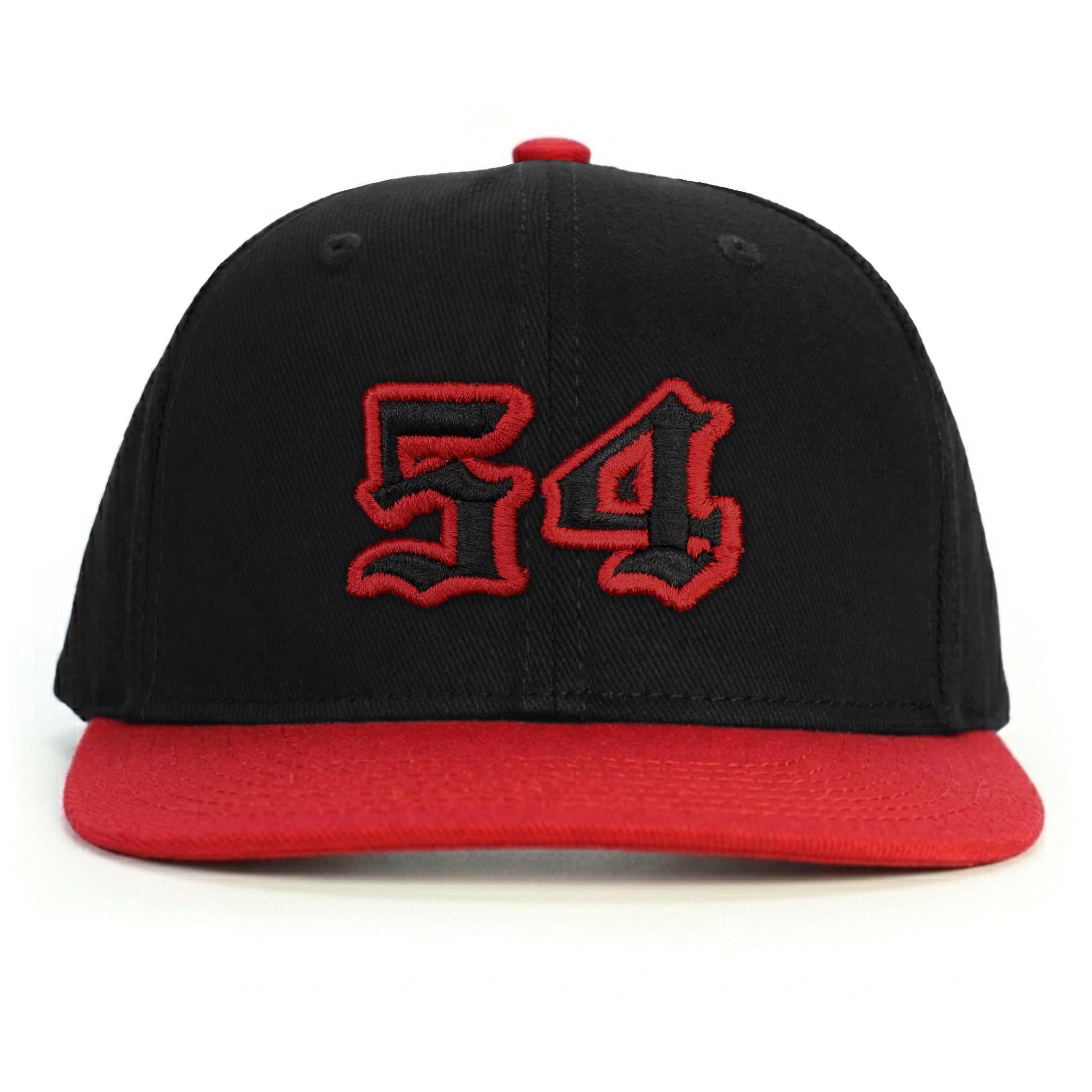 54 Numara Snapback Şapka - kırmızı